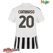 Camiseta Juventus Andrea Cambiaso #20 Primera Equipación para mujer 2026-27 manga corta